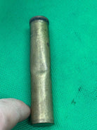 Original WW1 / WW2 British Army SMLE Lee Enfield Rifle Brass Oil Bottle - The Militaria Shop