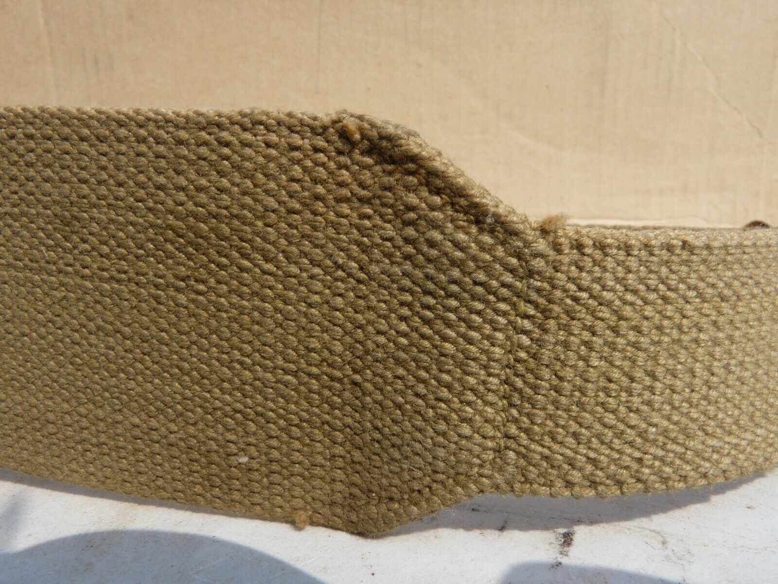 Original WW2 British Army 37 Pattern Yoke Utility Shoulder Strap- M.W&S Ltd - The Militaria Shop