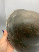 Original WW2 South African Army Mk2 Brodie Helmet - British Style Combat Helmet - The Militaria Shop