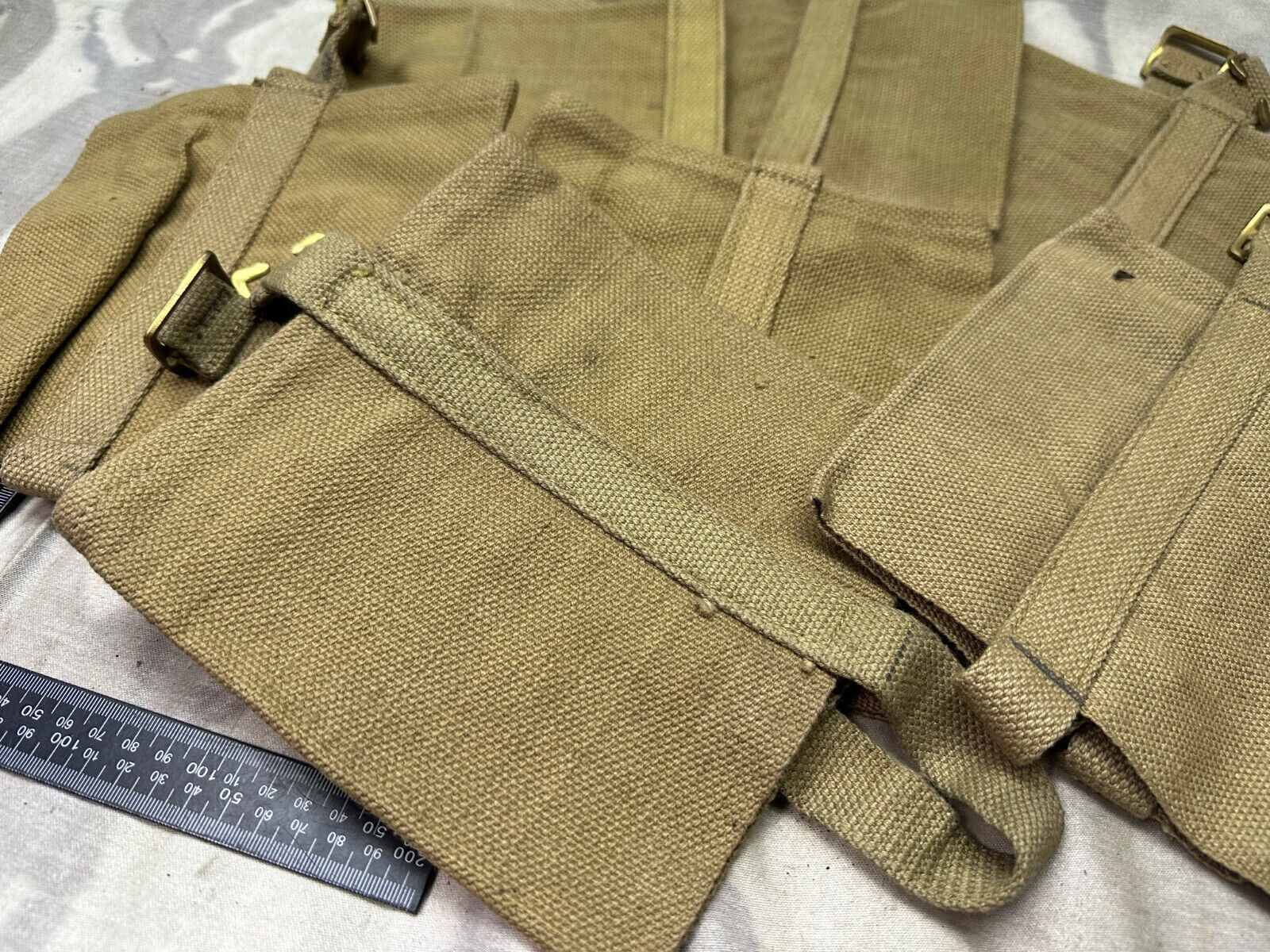 Original WW2 British Army 37 Pattern Water Bottle Carrier - WW2 Dated - The Militaria Shop