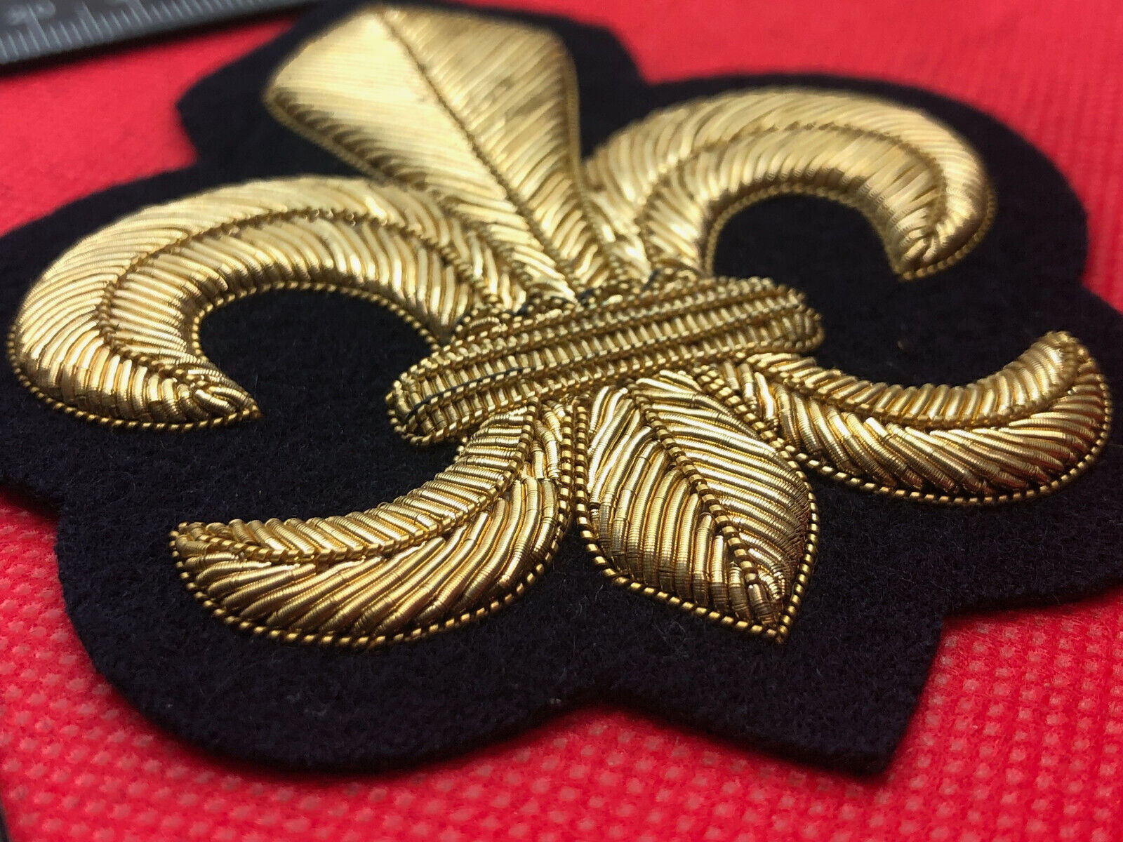 British Army Bullion Embroidered Blazer Badge - Manchester Regiment - The Militaria Shop
