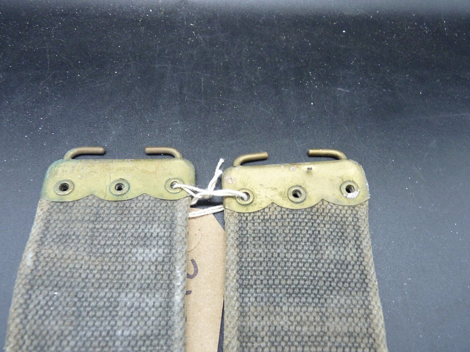 Original British Army / RAF Webbing Belt - WW2 37 Pattern - 40 Inch Waist Max - The Militaria Shop