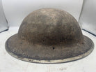 Original WW2 South African Army Mk2 Brodie Helmet - British Style Combat Helmet - The Militaria Shop