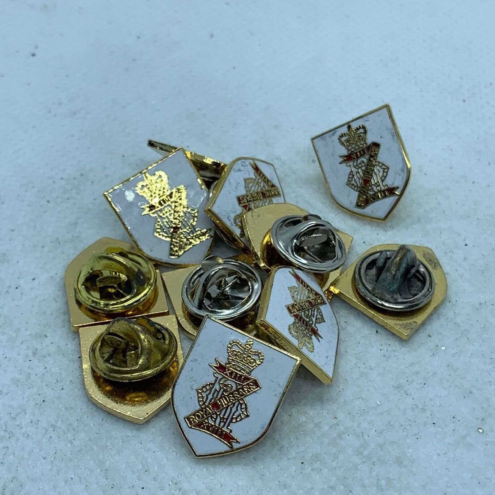 13th/18th Royal Hussars - NEW British Army Military Cap/Tie/Lapel Pin Badge #153 - The Militaria Shop
