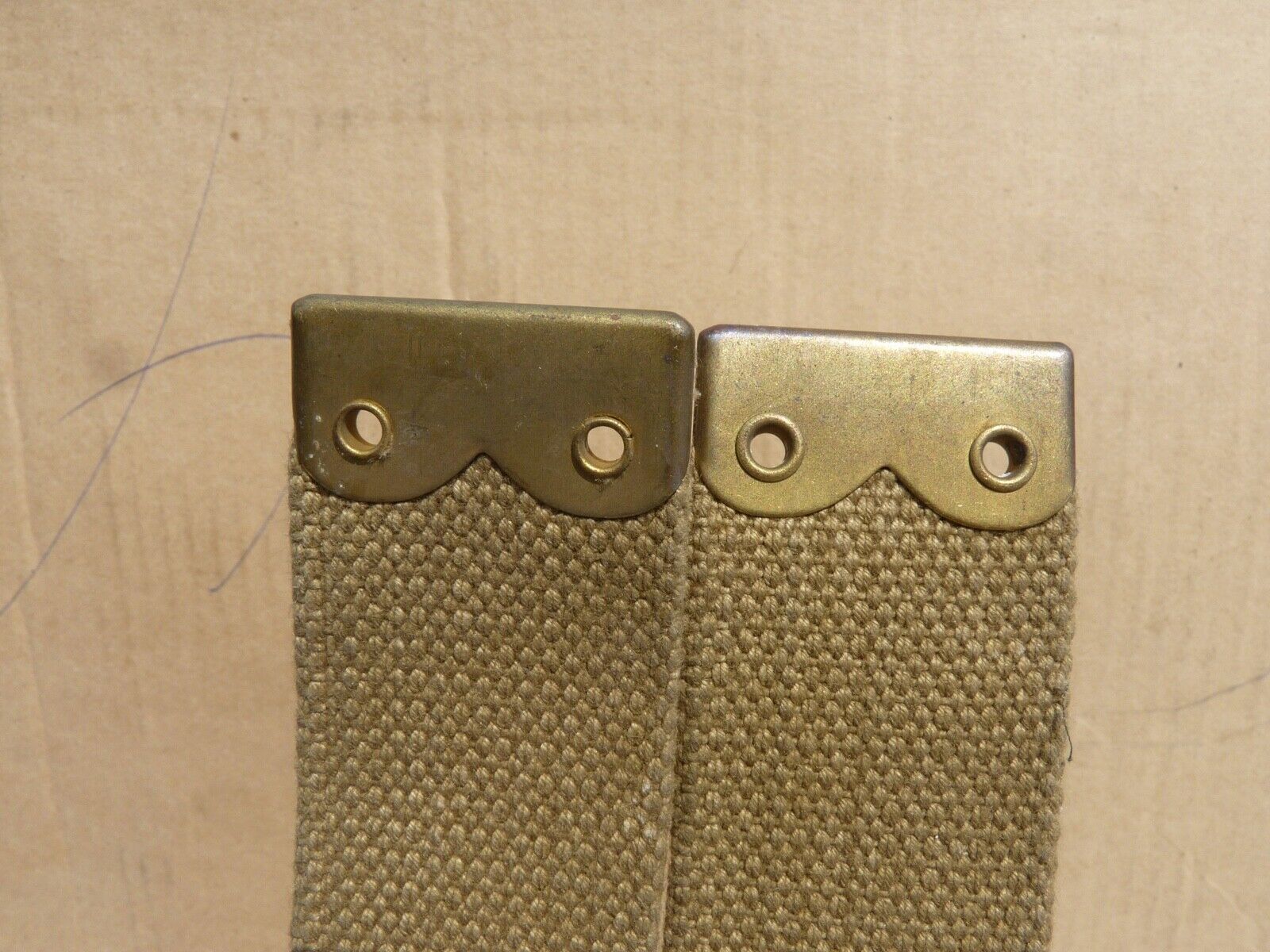 Original WW2 British Army 37 Pattern Yoke Utility Shoulder Strap - MECo 1939 - The Militaria Shop