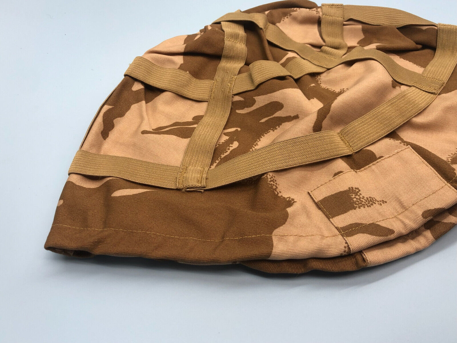 NEW Genuine British Army GS Mk.6 Desert DPM Fabric Combat Cover - Medium - The Militaria Shop