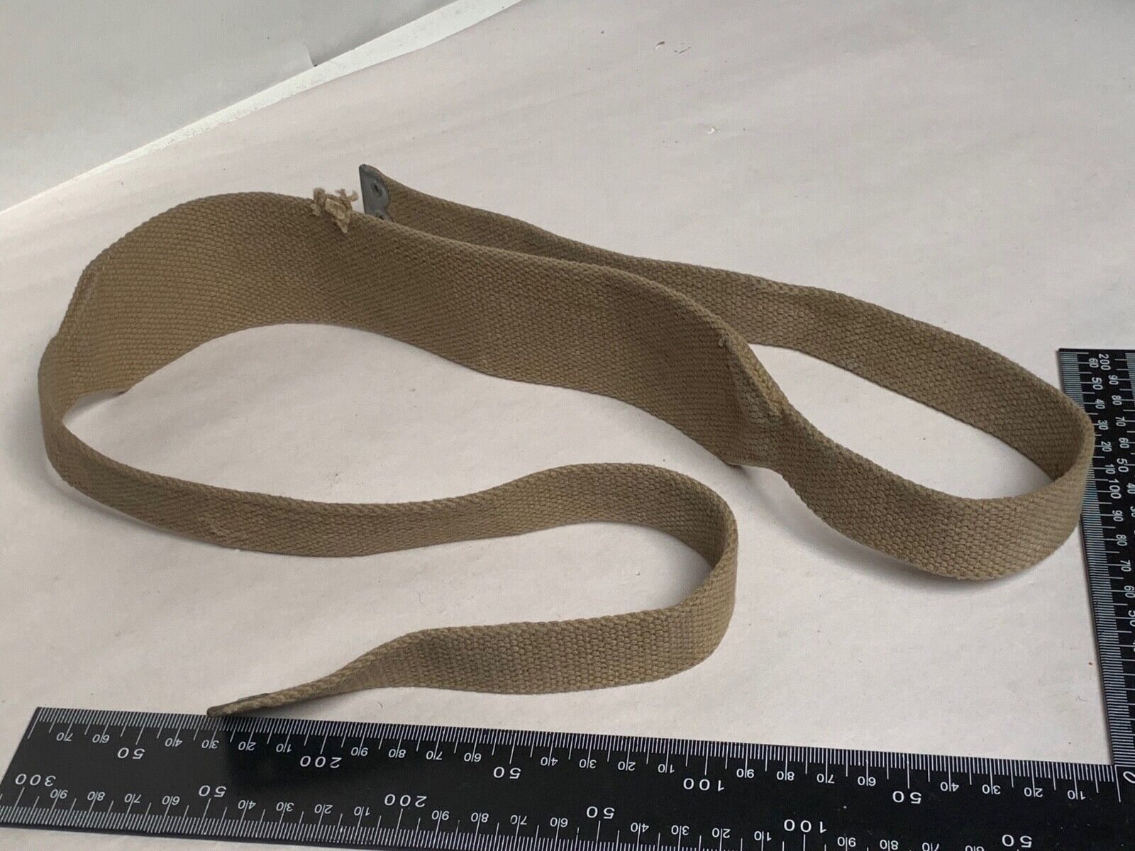 Original WW2 British Army 37 Pattern Shoulder Strap - NORMAL - M.W&S 1942 - The Militaria Shop