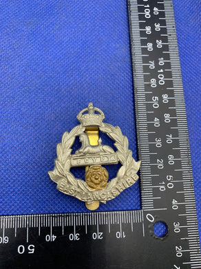 British Army Cap Badge - East Lancashire Regiment Kings Crown - The Militaria Shop