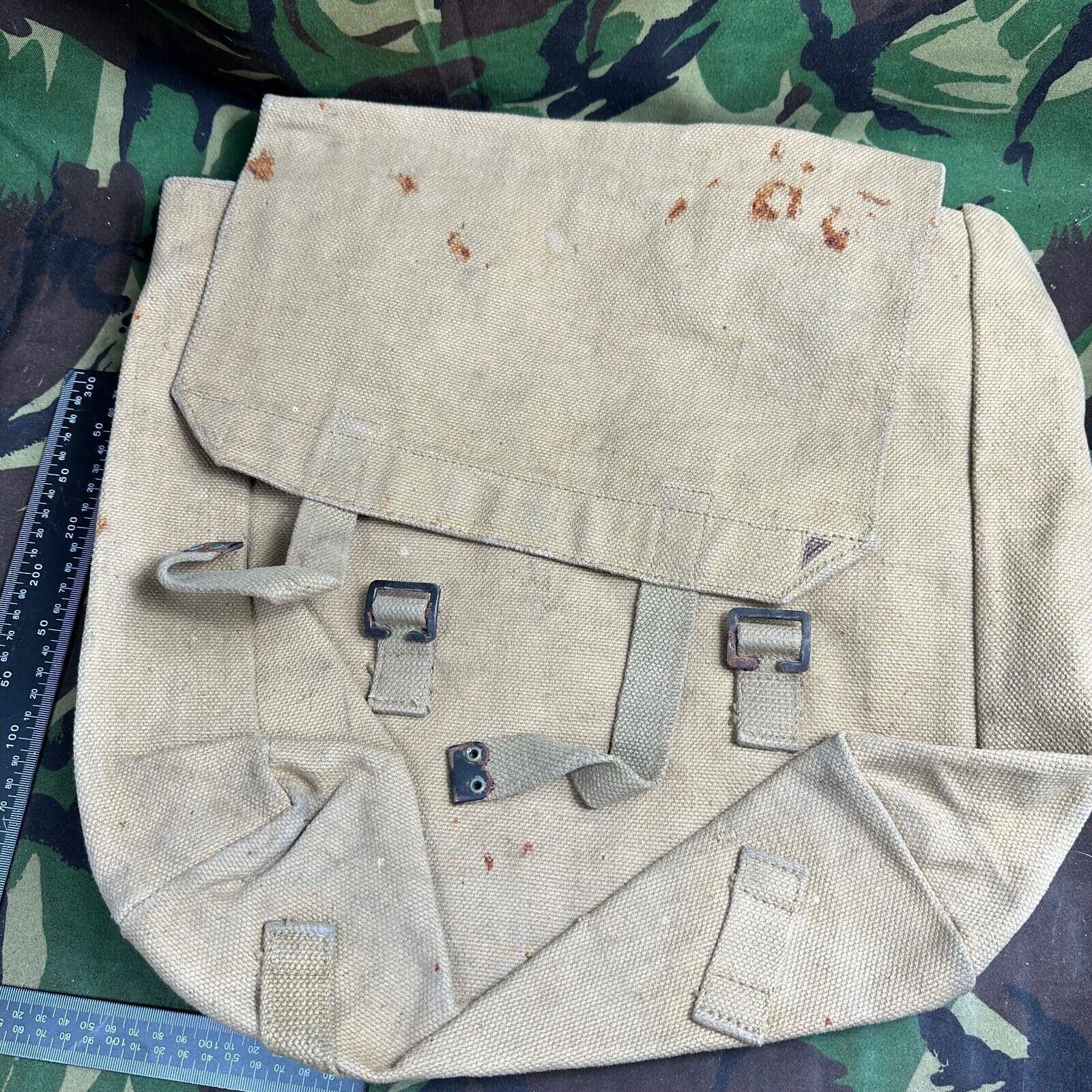 British Army / RAF 37 Pattern Large Pack - WW2 Pattern -Used Condition Original - The Militaria Shop