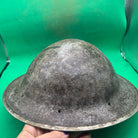 Original WW2 South African Army Mk2 Brodie Helmet - British Style Combat Helmet - The Militaria Shop