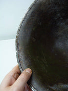 Original WW2 British / Canadian Army Mk3 High Rivet Turtle Army Combat Helmet - The Militaria Shop