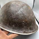 Mk3 Canadian / British Army Original WW2 Turtle Helmet High Rivet - The Militaria Shop