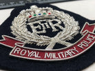 British Army Bullion Embroidered Blazer Badge - Royal Military Police - The Militaria Shop