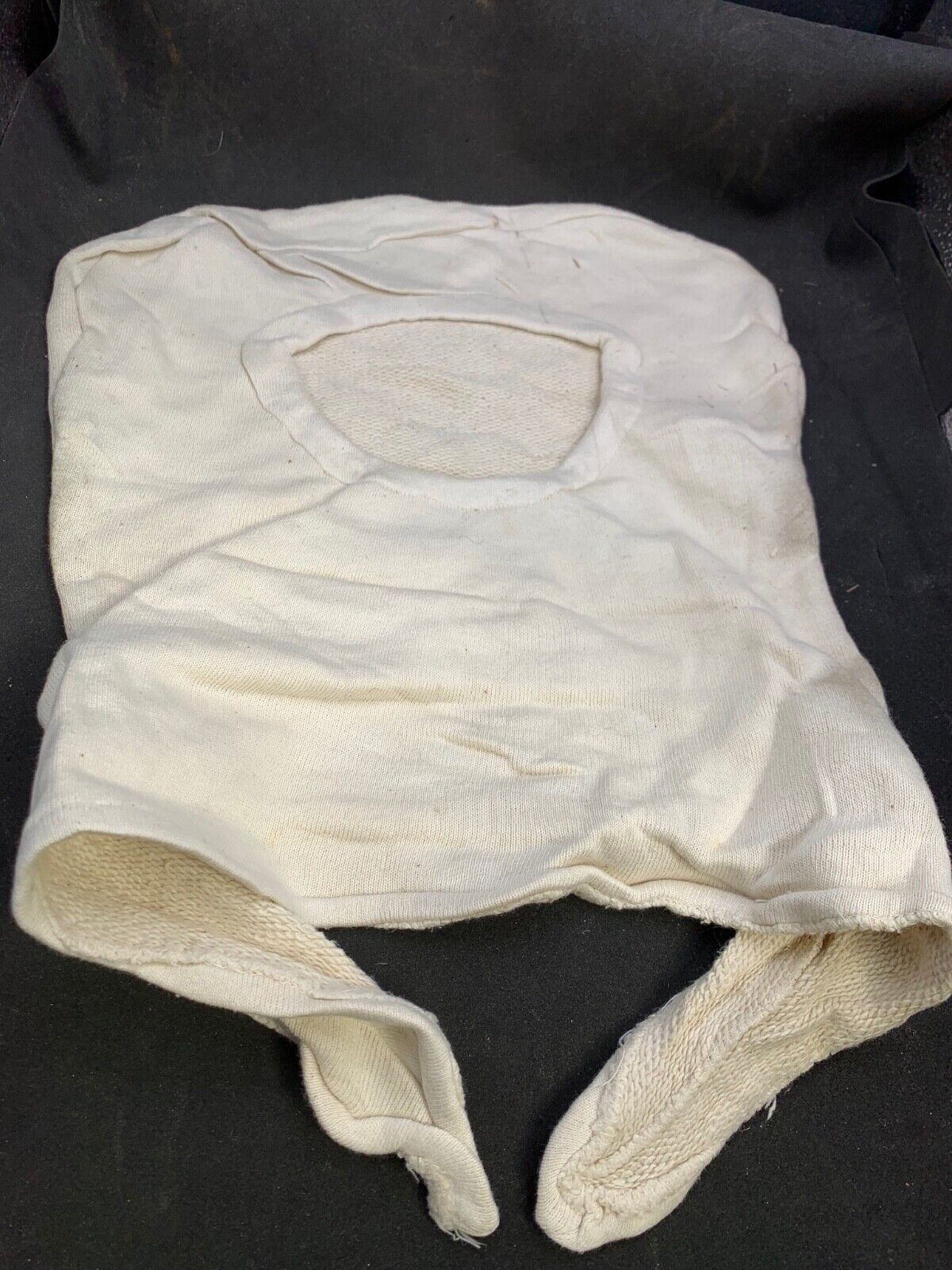 Original WW2 British Royal Navy Gunners Flash Hood - The Militaria Shop