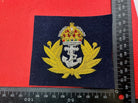 British Royal Navy Bullion Embroidered Blazer Badge - The Militaria Shop