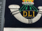 British Army Bullion Embroidered Blazer Badge - Durham Light Infantry - The Militaria Shop