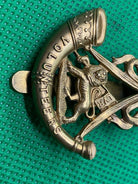 WW1 British Army London Volunteer Rifles VTC Cap Badge with rear slider - The Militaria Shop