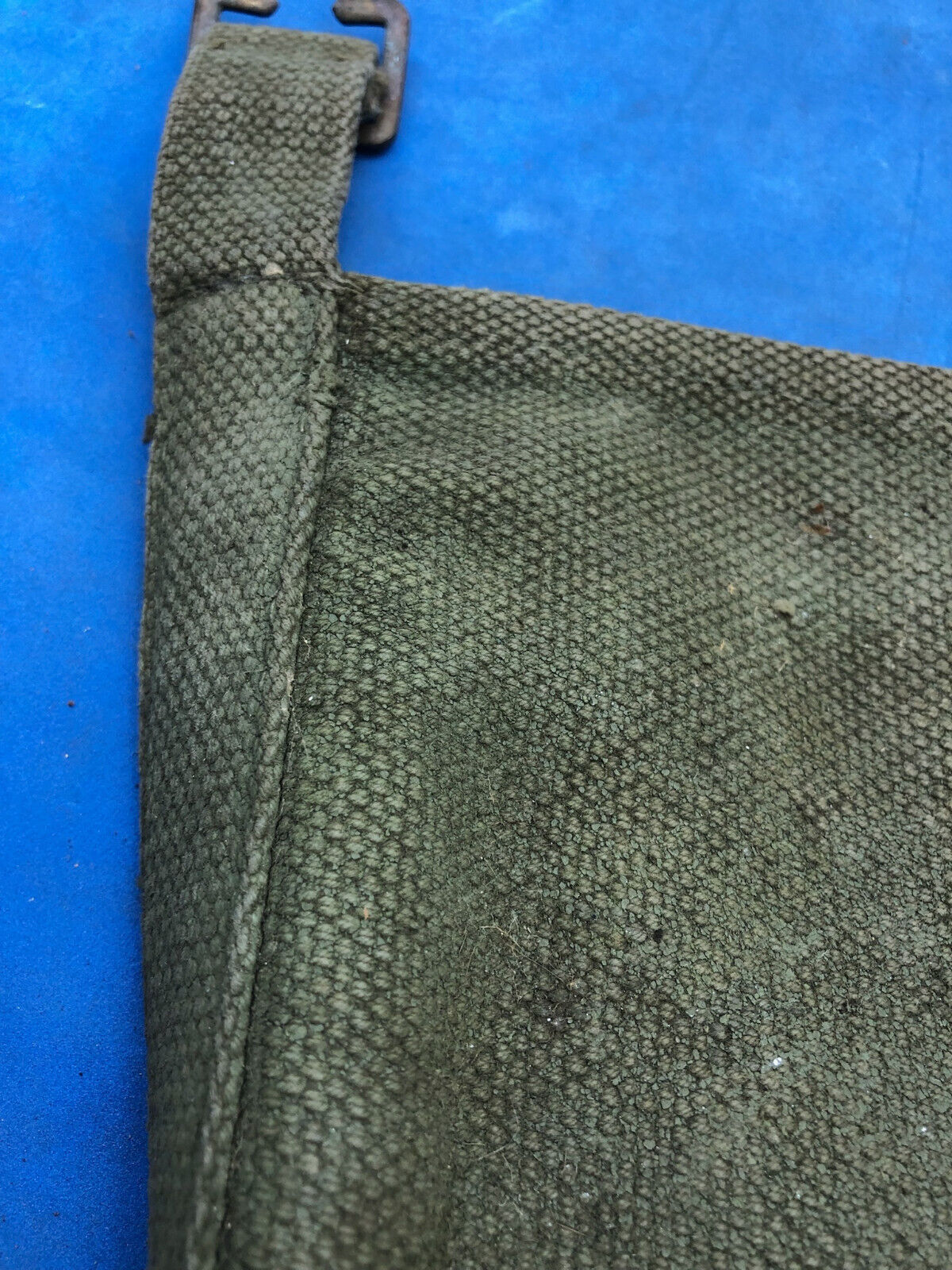 WW2 British Army 37 Pattern Webbing Water Bottle Carrier Harness - 1944 Dated - The Militaria Shop
