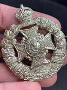Original WW2 British Army Prince Consorts Own Brass Cap Badge - The Militaria Shop