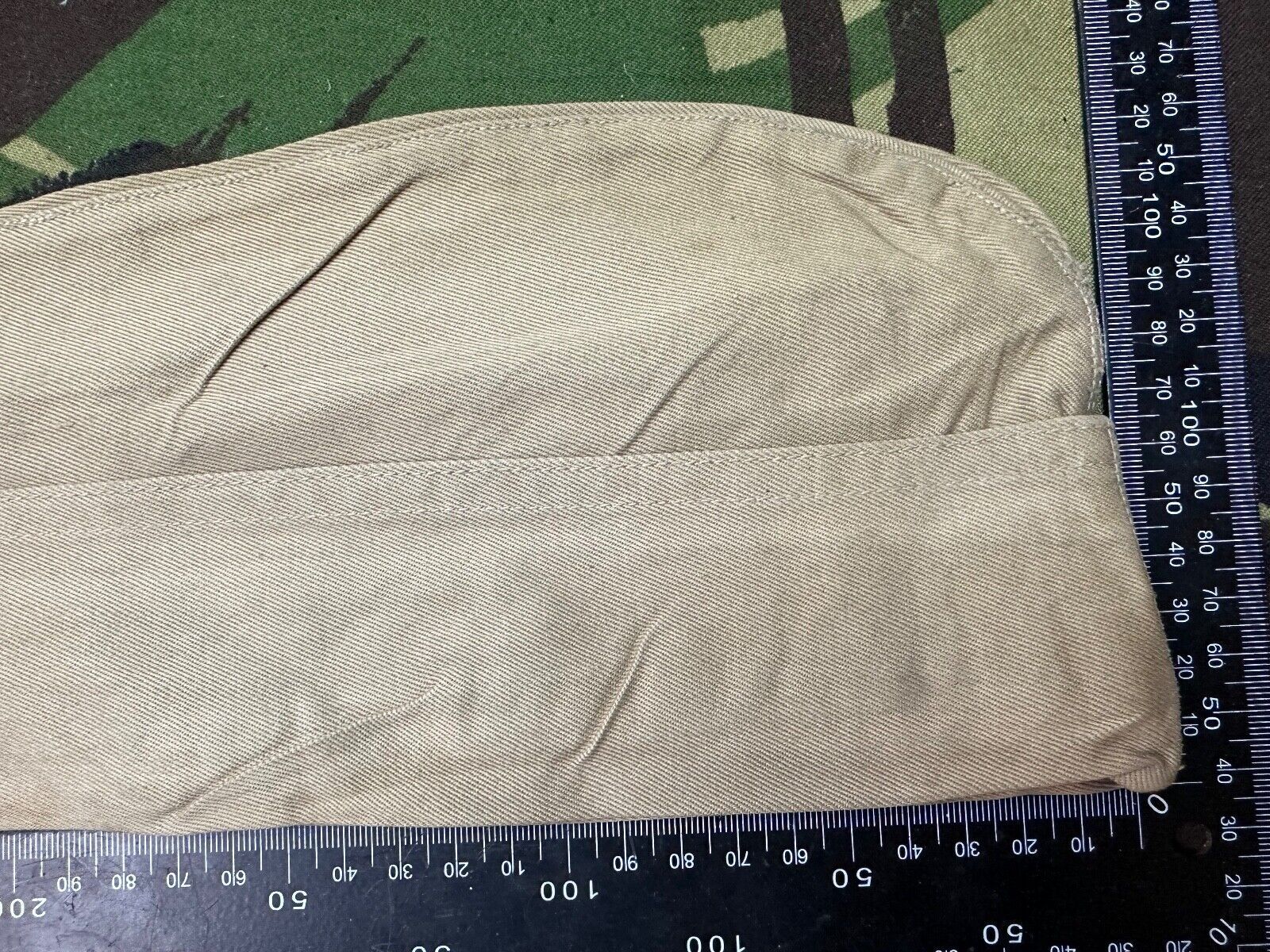 Original WW2 US Army Garrison Side Cap Hat - Old Stock - Combat Servicable - The Militaria Shop