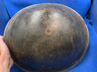 Original WW2 British Army / Canadian Army Mk3 Turtle Combat Helmet - The Militaria Shop