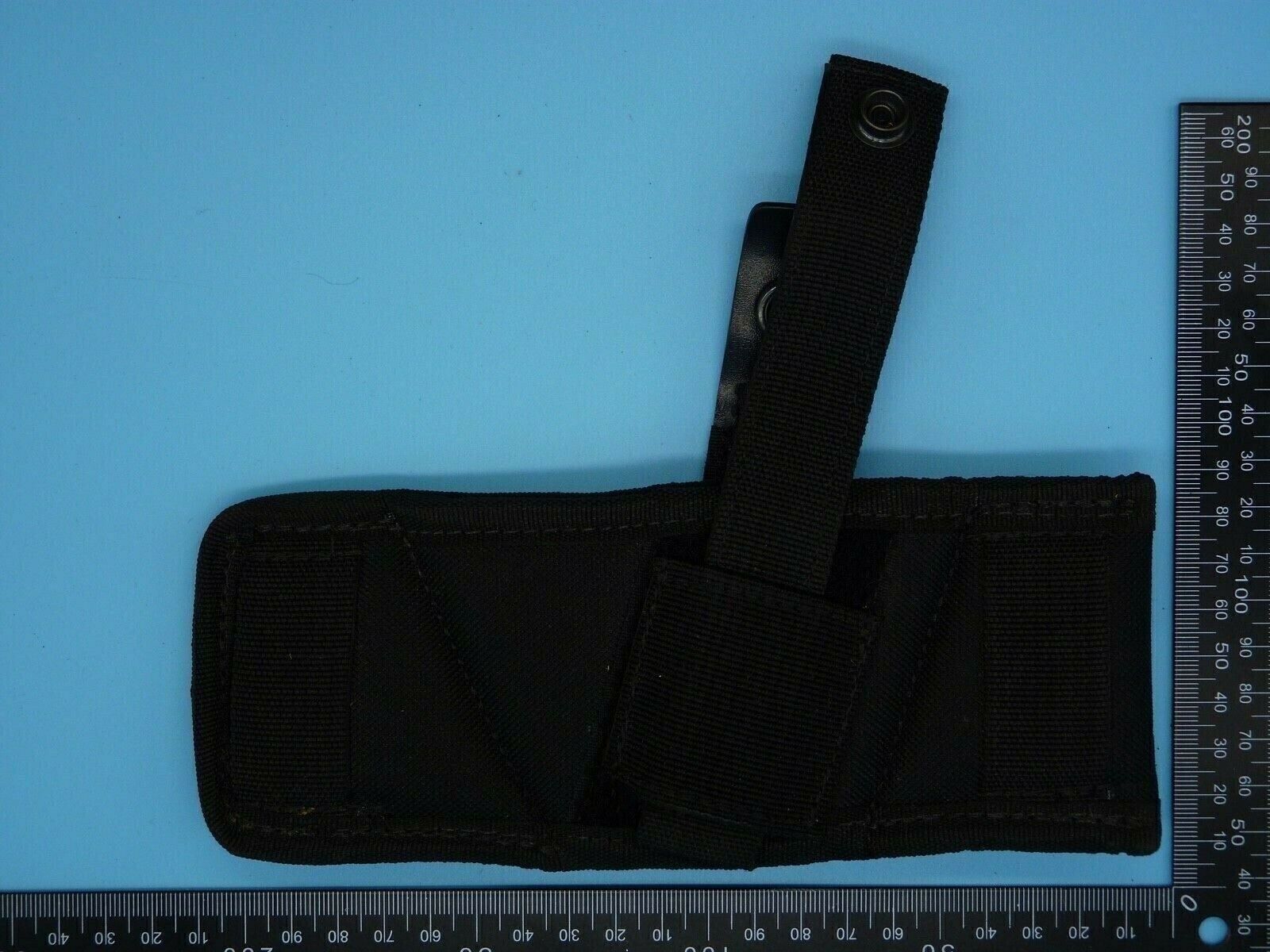 Black Canvass Tactical Belt Mounted Pistol Holster - Front Line Holsters - The Militaria Shop