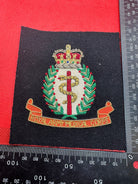 British Army Bullion Embroidered Blazer Badge - RAMC Royal Army Medical Corps - The Militaria Shop