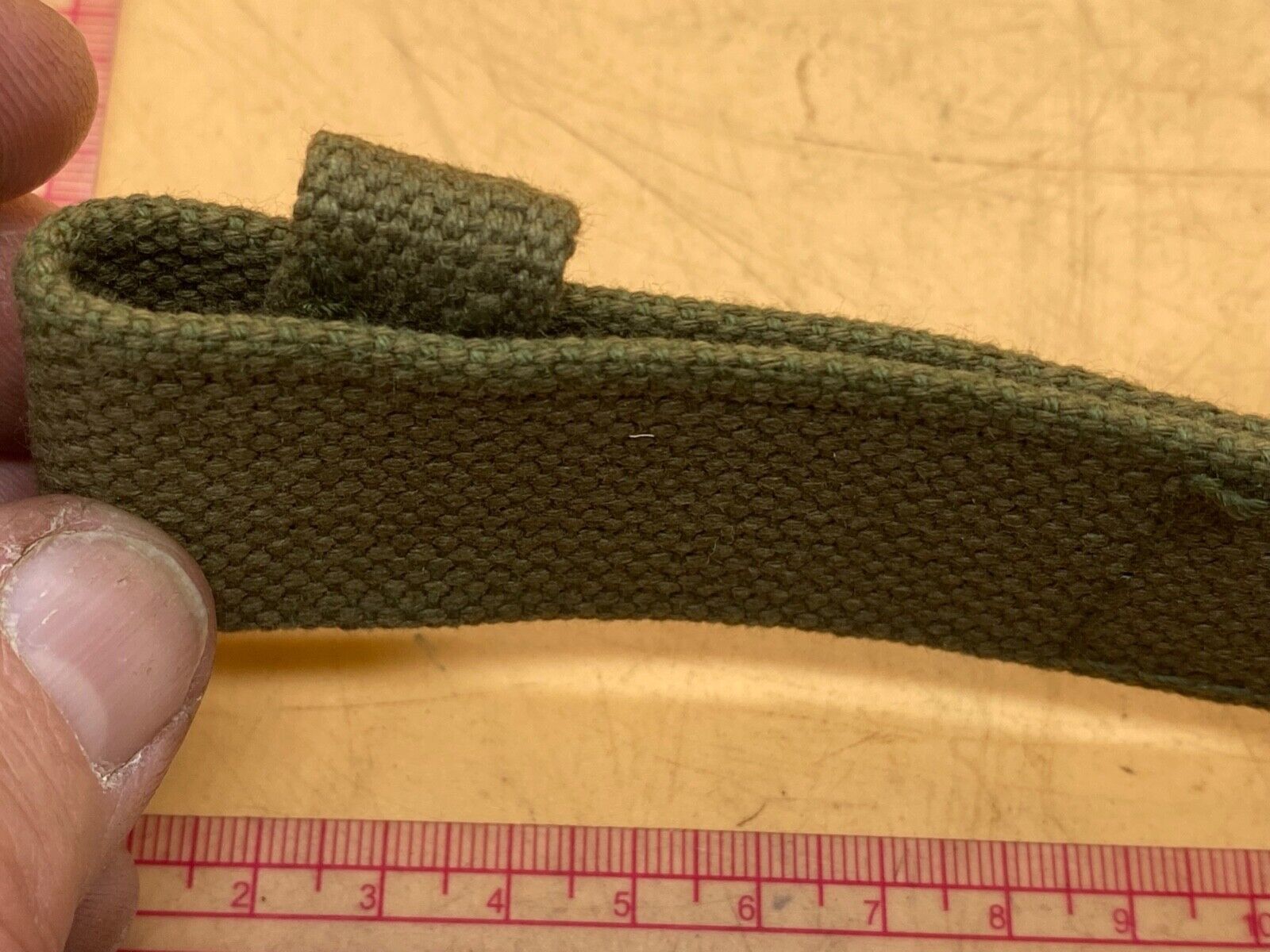 WW2 British Army 44 Pattern Webbing No 4 Frog. 1 x Mint Unissued Condition. - The Militaria Shop