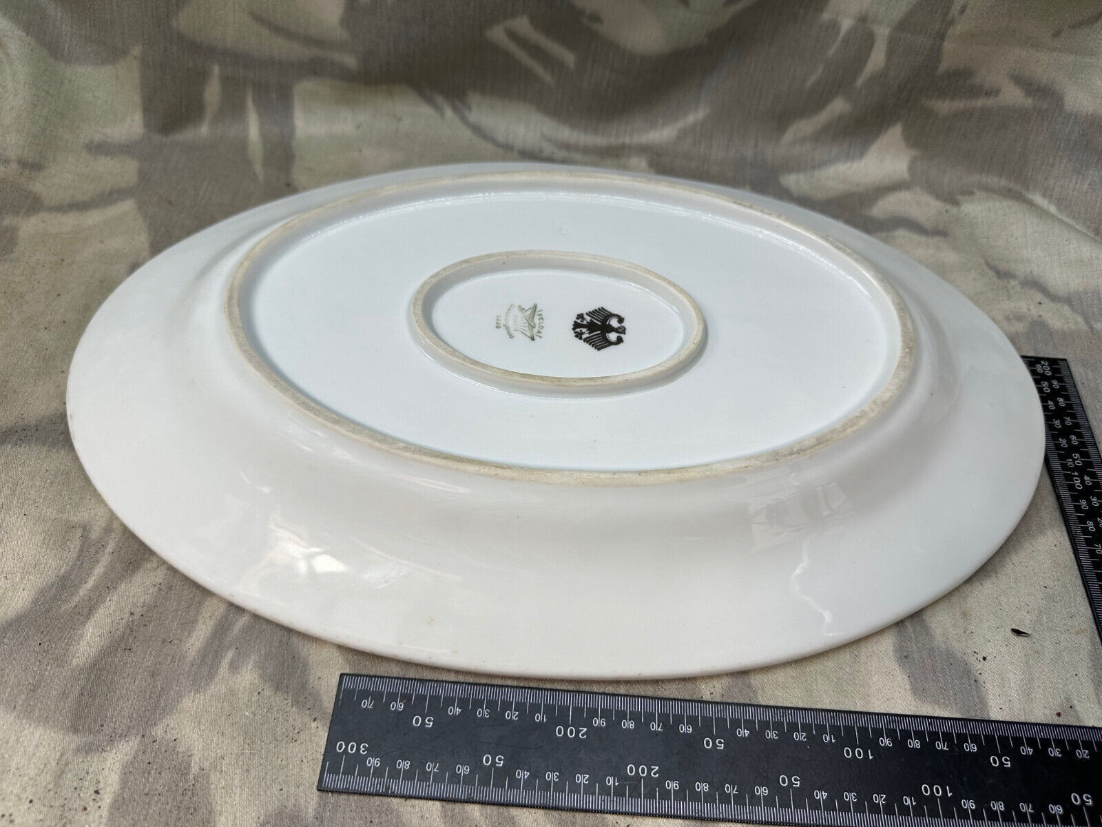 Original Pre/Early WW2 German Army Officers Mess Serving Platter - Felda Rhon - The Militaria Shop