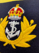British Royal Navy Embroidered Blazer Badge - The Militaria Shop