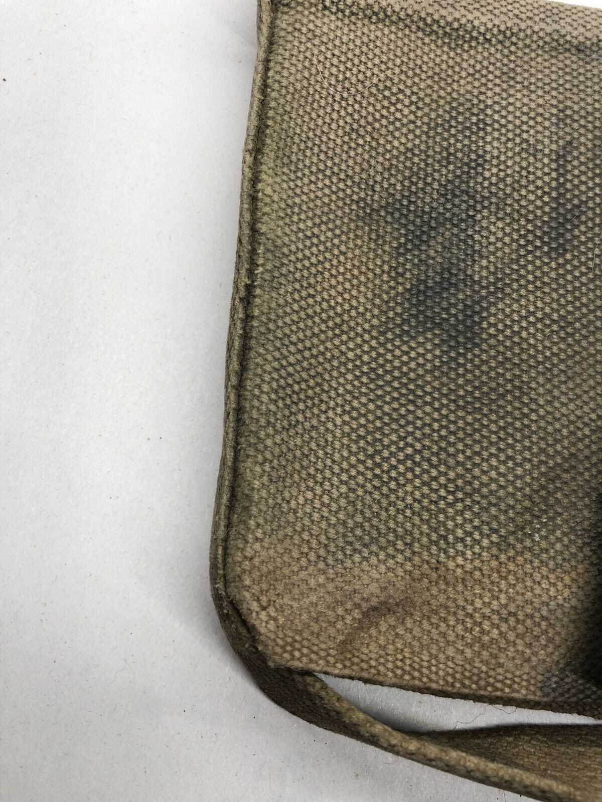 WW2 British Army 37 Pattern Webbing Water Bottle Carrier Harness - 1940 Dated - The Militaria Shop