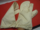 Original WW2 British Army Gunners Winter White Gloves - Dated 1941 - The Militaria Shop