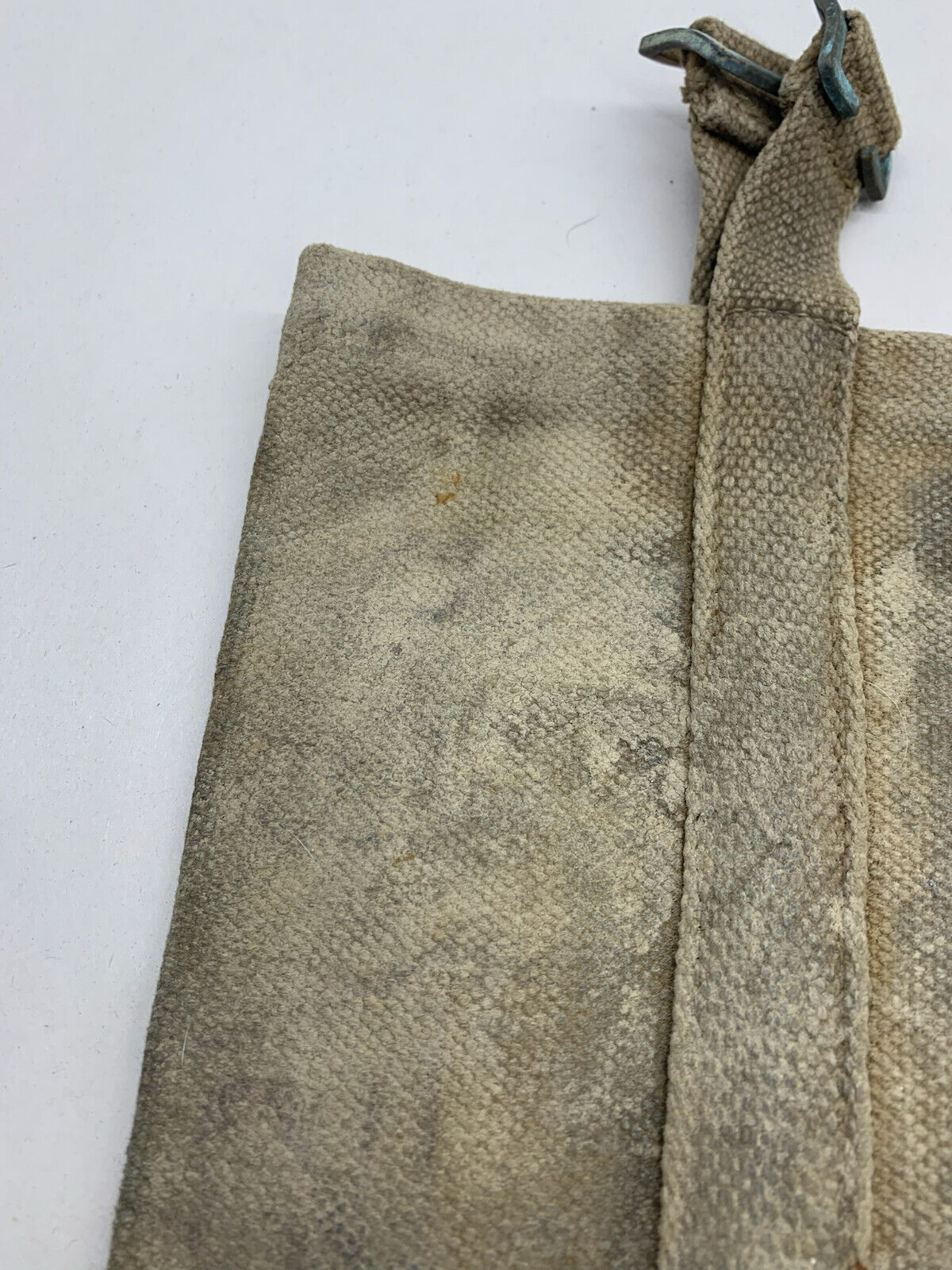 WW2 British Army / RAF 37 Pattern Webbing Water Bottle Carrier Harness 1943 Date - The Militaria Shop