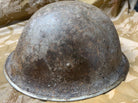 WW2 Mk3 High Rivet Turtle - British / Canadian Army Helmet - Nice Original - The Militaria Shop