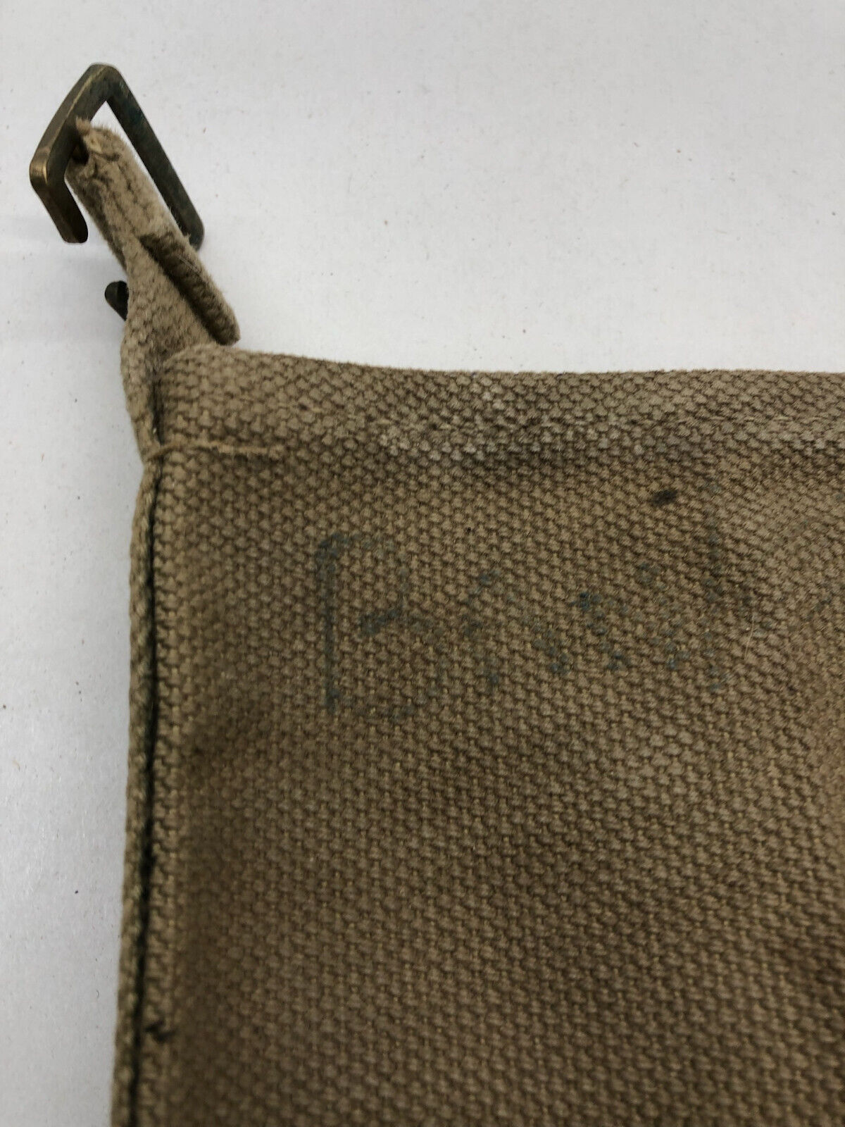 WW2 British Army 37 Pattern Webbing Water Bottle Carrier Harness - 1943 Dated - The Militaria Shop
