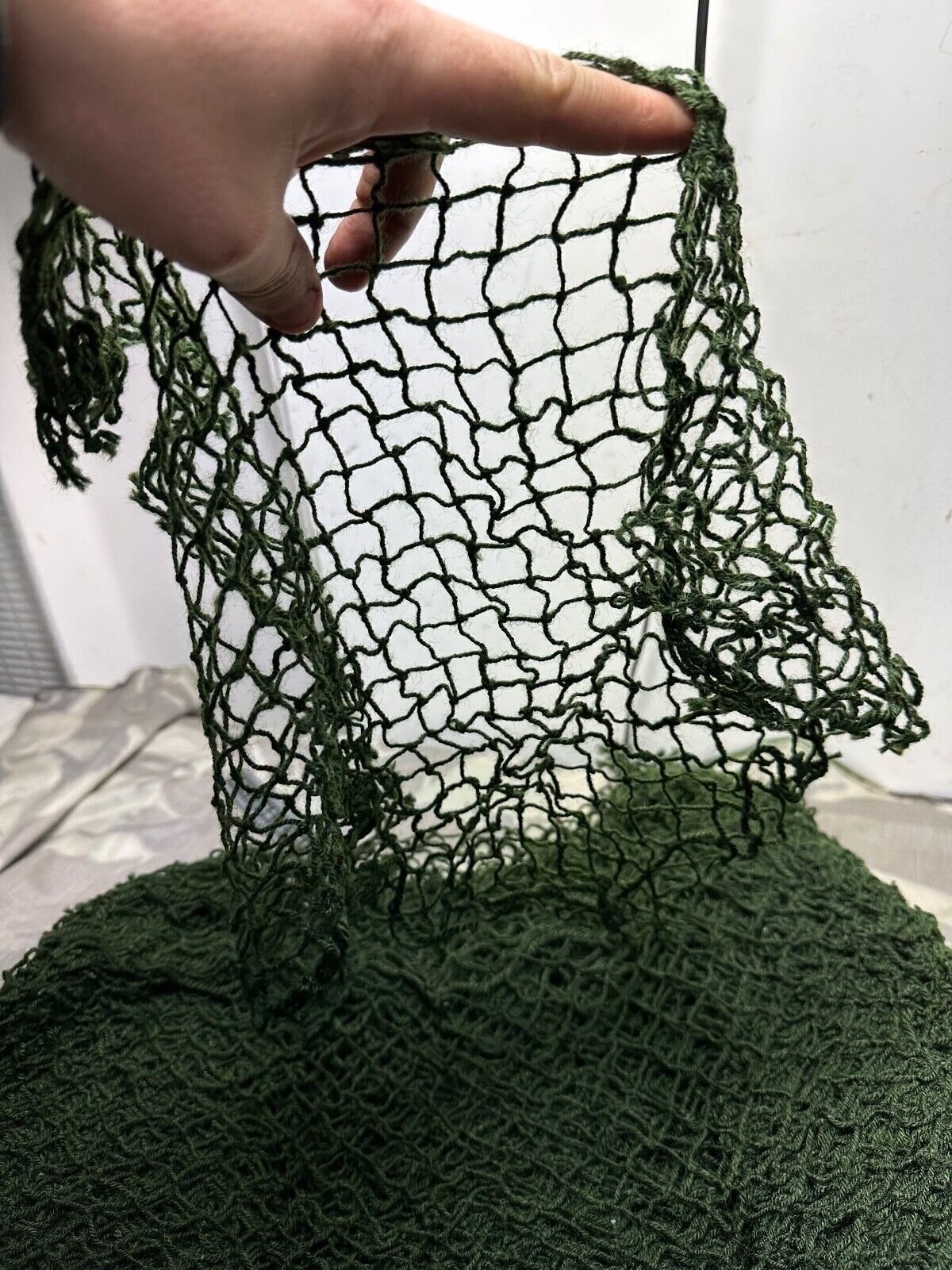 Original British Army Mk2 Mk3 Mk4 Camouflaged Helmet Net- New Old Stock Unissued - The Militaria Shop
