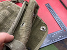 Original French Army Green 3 Pocket Grenade Carrier Webbing Pouch - The Militaria Shop