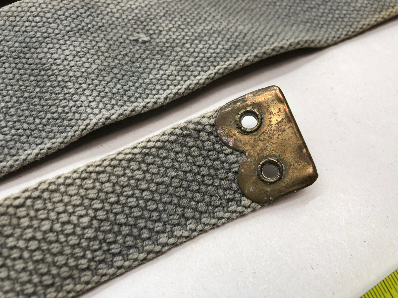 Original WW2 British Royal Air Force Blue 37 Pattern L Strap Set - The Militaria Shop