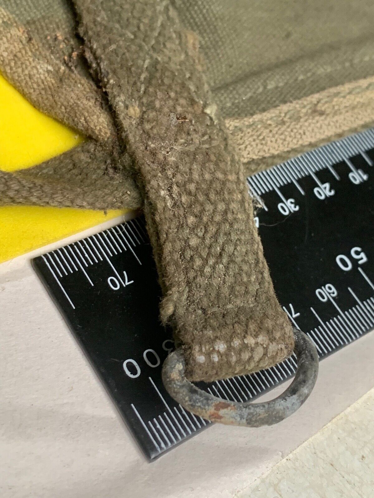 Original WW2 US Army M1928 Haversack Pack Tail - 1944 Dated - The Militaria Shop