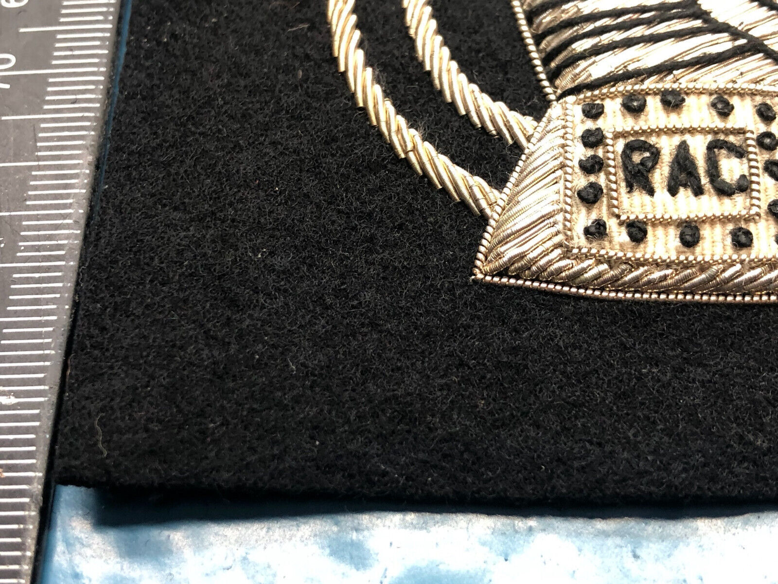 British Army Bullion Embroidered Blazer Badge - Royal Armoured Corps - The Militaria Shop
