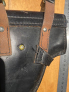 Soviet Russian Navy Officer Makarov PM Holster, + cleaning rod in black leather - The Militaria Shop