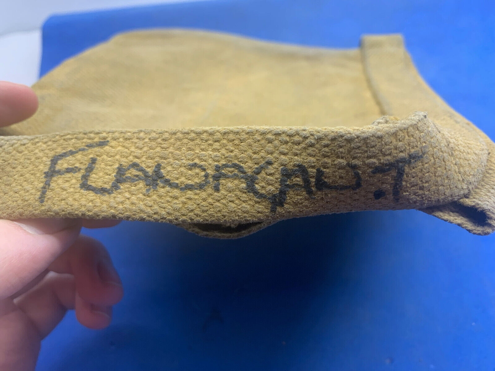 WW2 British Army / RAF 37 Pattern Webbing Water Bottle Carrier Harness Original - The Militaria Shop