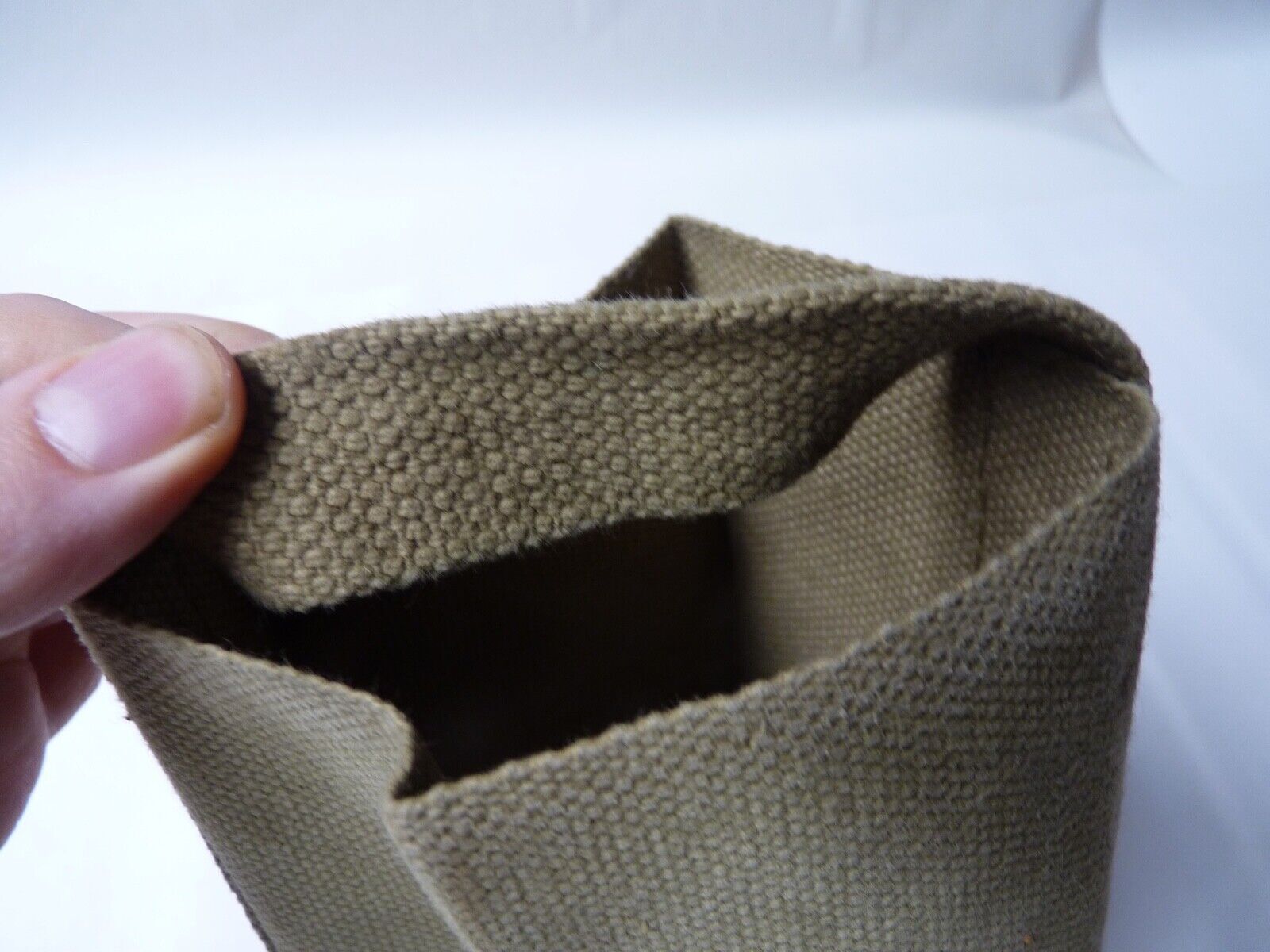 Original WW2 British Army Soldiers Water Bottle Carrier Harness - Dated 1944 - The Militaria Shop