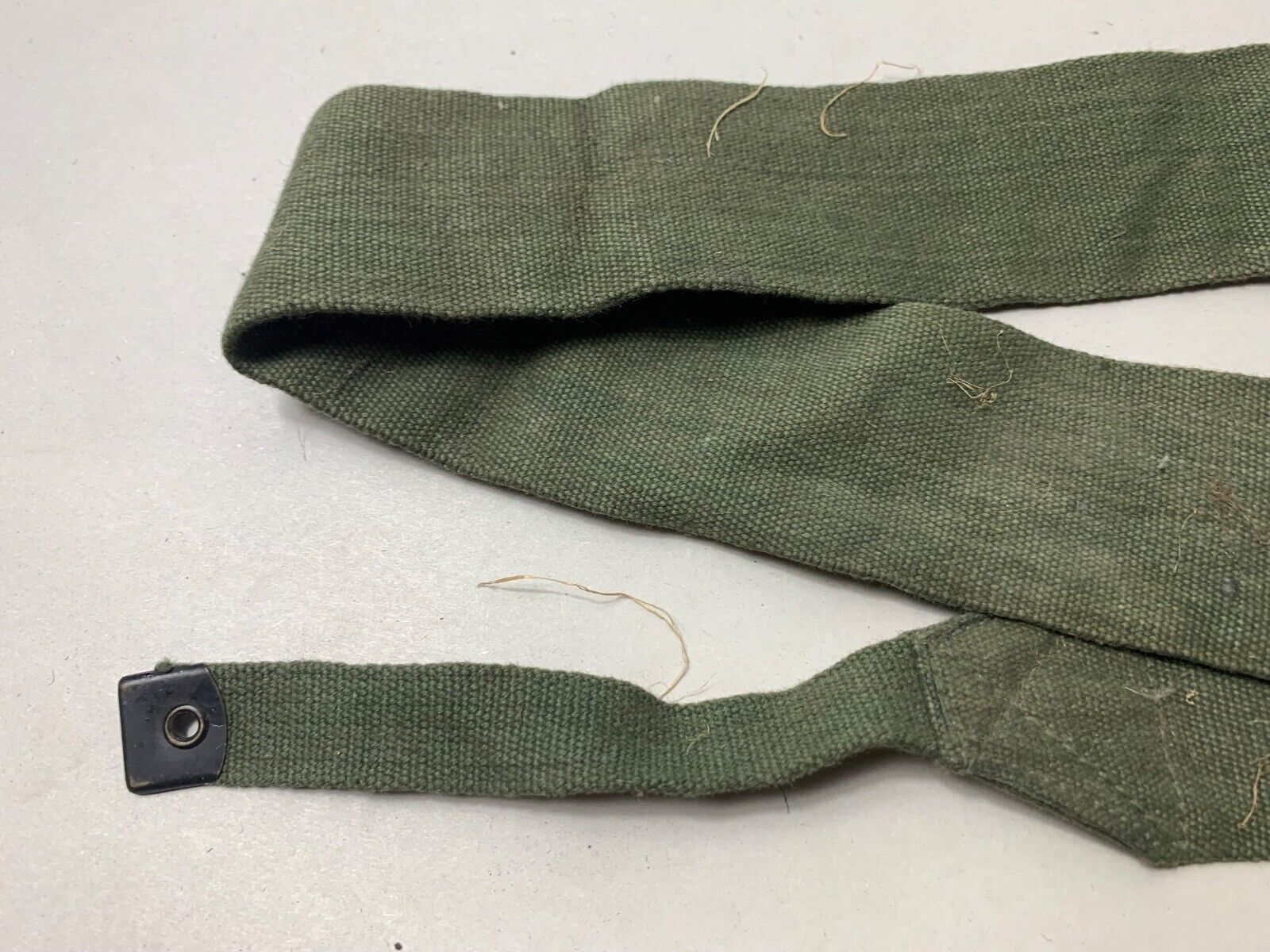 Original WW2 British Army 44 Pattern Equipment Strap - 1945 Dated - The Militaria Shop