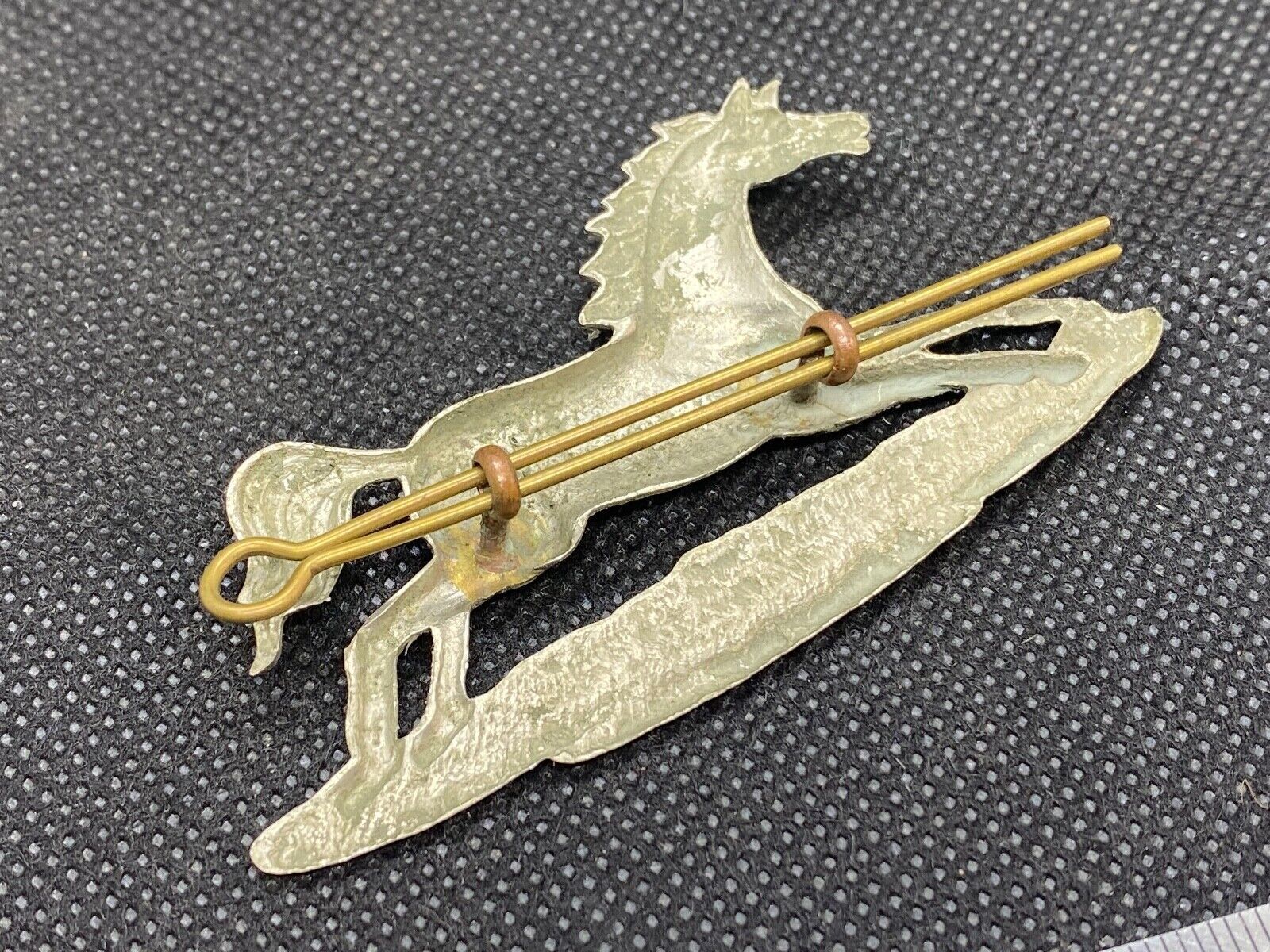 Original British Army 3rd King's Own Hussars 1905 Edwardian NCO arm badge - The Militaria Shop