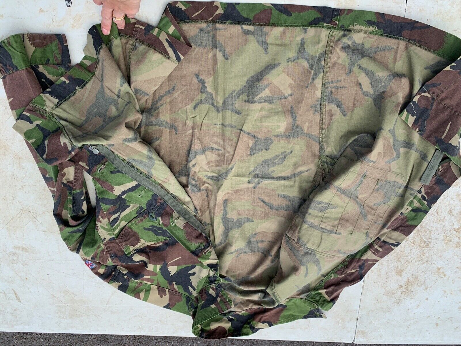Genuine British Army DPM Woodland Combat Jacket - Size 160/104 - The Militaria Shop