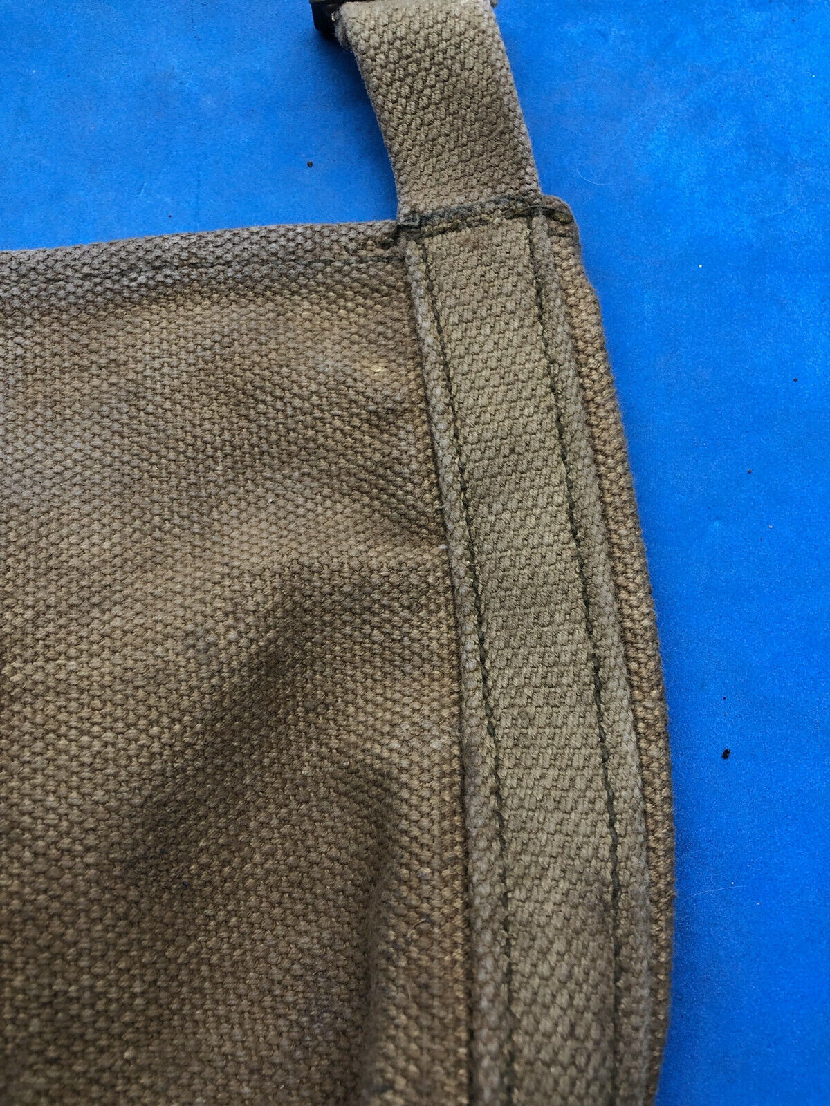 WW2 British Army 37 Pattern Webbing Water Bottle Carrier Harness - 1944 Dated - The Militaria Shop