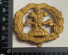 WW1 / WW2 British Army - South Lancashire Regiment gilt brass cap badge. - The Militaria Shop