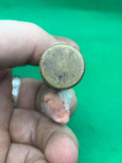 Original WW1 / WW2 British Army SMLE Lee Enfield Rifle Brass Oil Bottle - The Militaria Shop