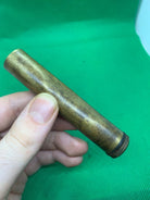 Original WW1 / WW2 British Army SMLE Lee Enfield Rifle Brass Oil Bottle - The Militaria Shop